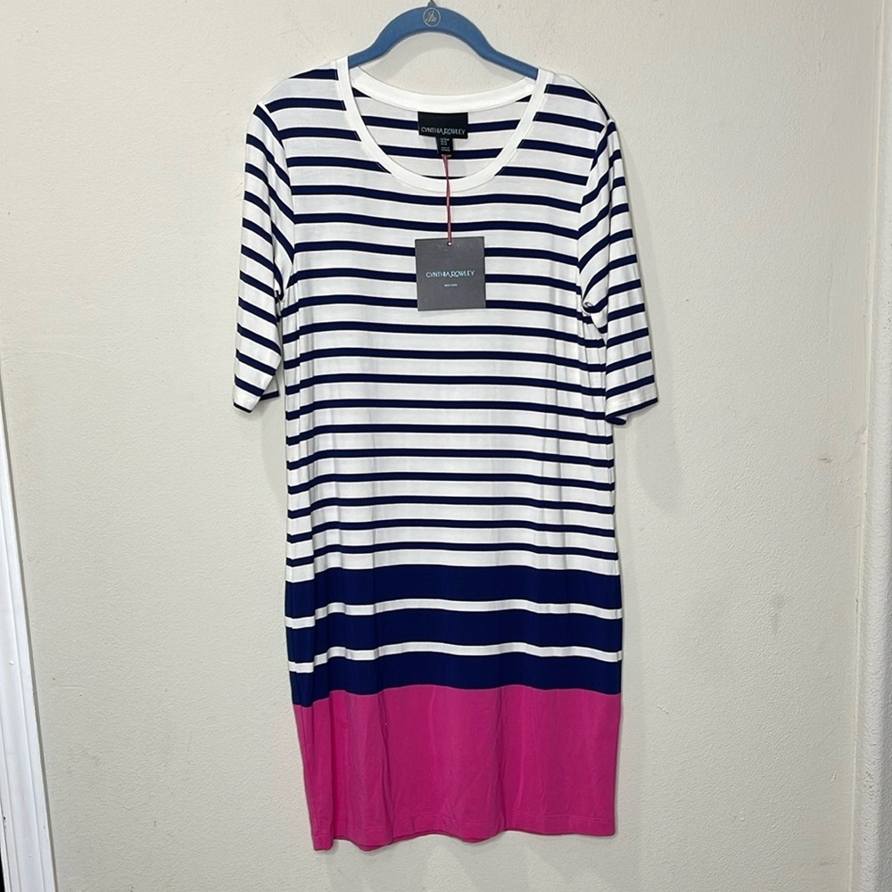 Cynthia Rowley Shirt  Midi Casual Dress